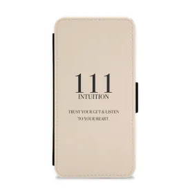 111 - Angel Numbers Flip / Wallet Phone Case