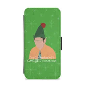 A Dwight Christmas Flip / Wallet Phone Case