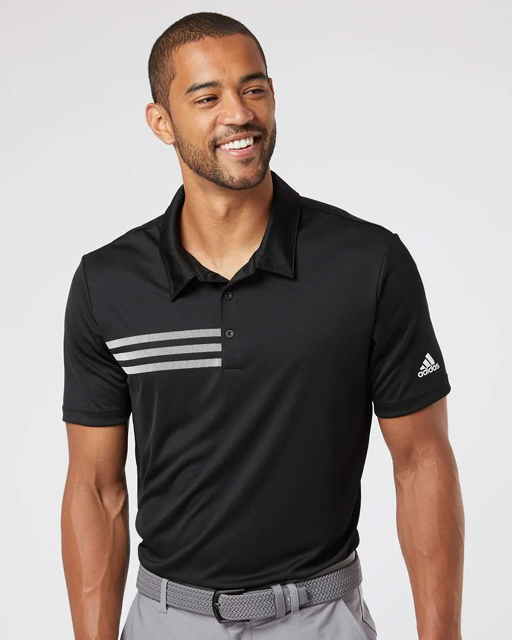 Adidas A324 3-Stripes Chest Polo Shirt