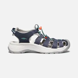 Astoria West Fisherwoman Sandal in Navy/Beveled Glass CLOSEOUTS