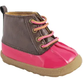 Baby Deer Duck Boots Fuchsia