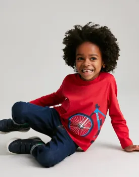 Boys' Finlay Long Sleeve T-Shirt | Joules