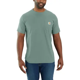 Carhartt Men's Force® Relaxed Fit Midweight Short Sleeve Pocket Tee_Succulent Heather