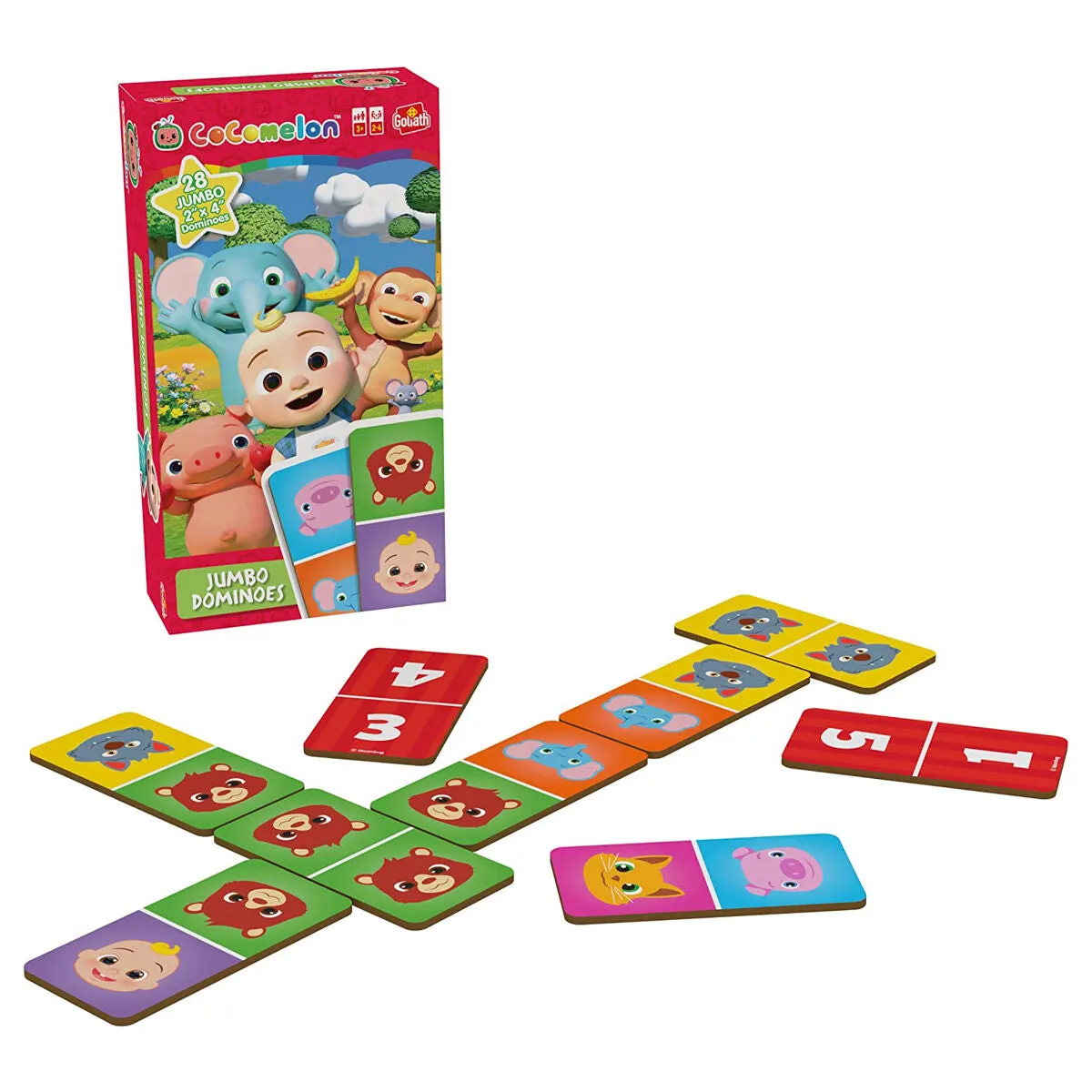 CoComelon Jumbo Dominoes Game