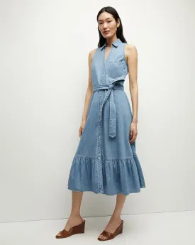 Edwina Denim Shirtdress