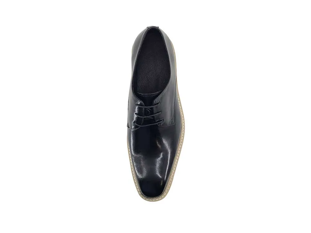 Plain Toe Blucher Oxford With Lightweight Sole