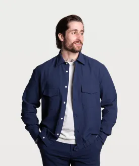 Seersucker Overshirt