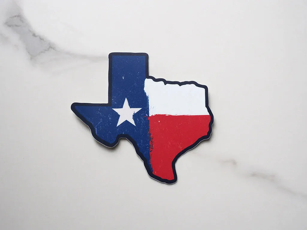 Sentinel Supply Texas Flag Sticker