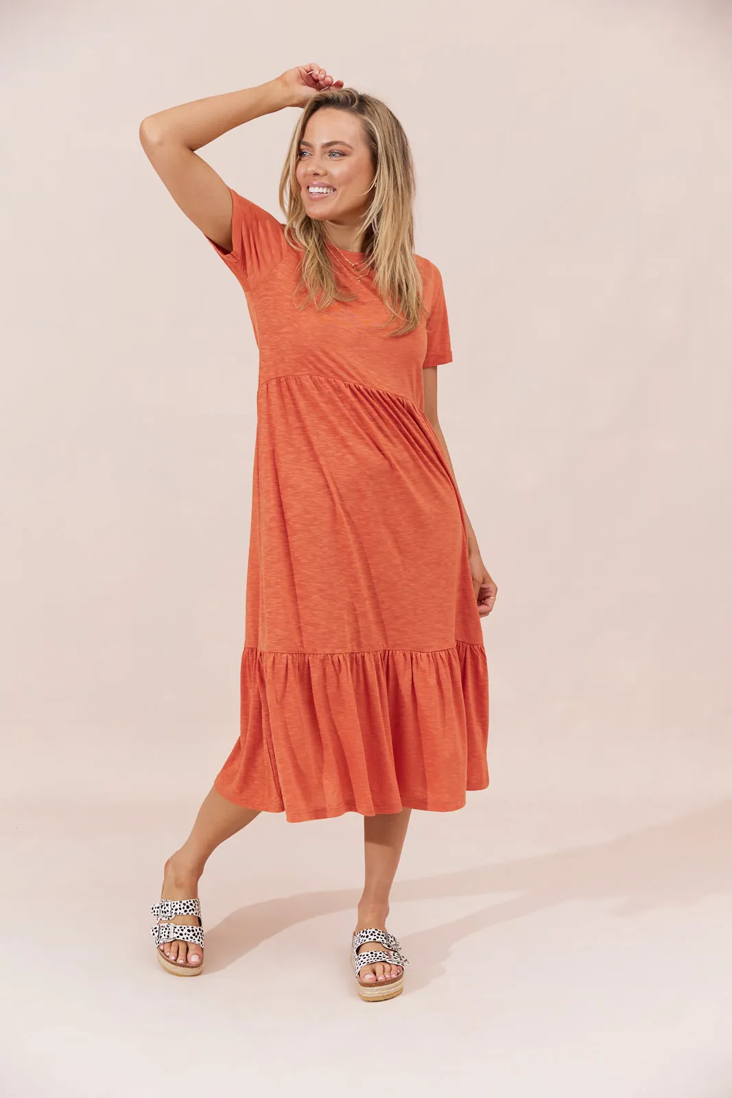 Sienna Dress - Rust - Seconds