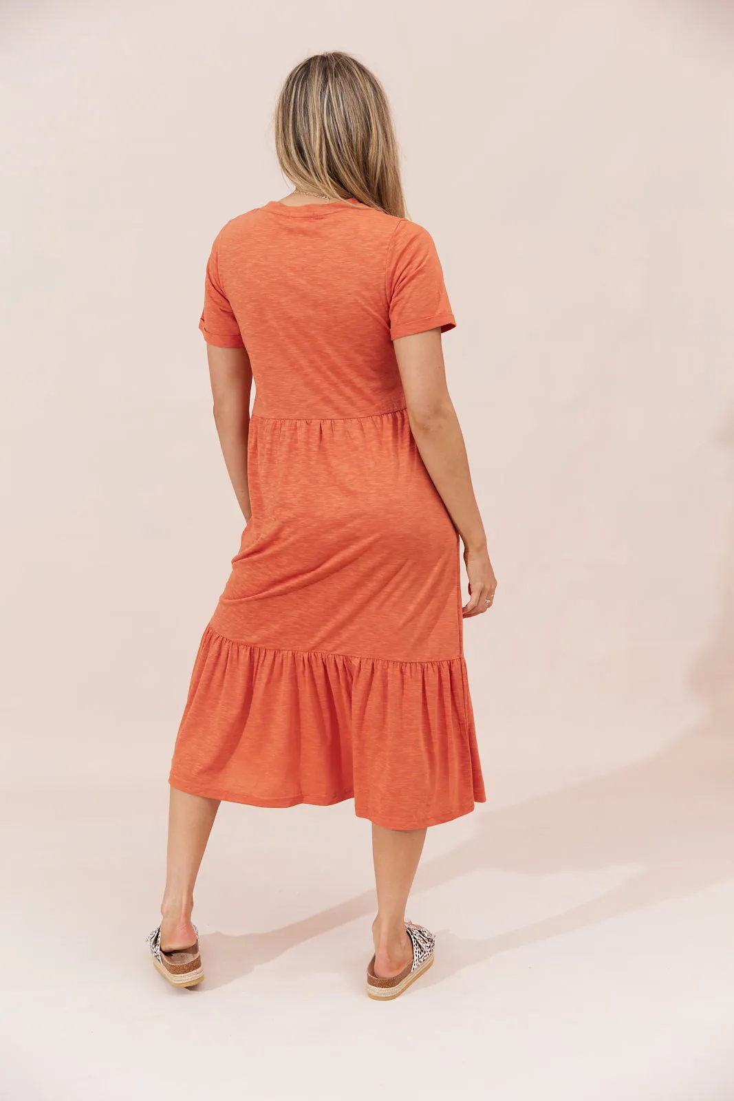 Sienna Dress - Rust - Seconds