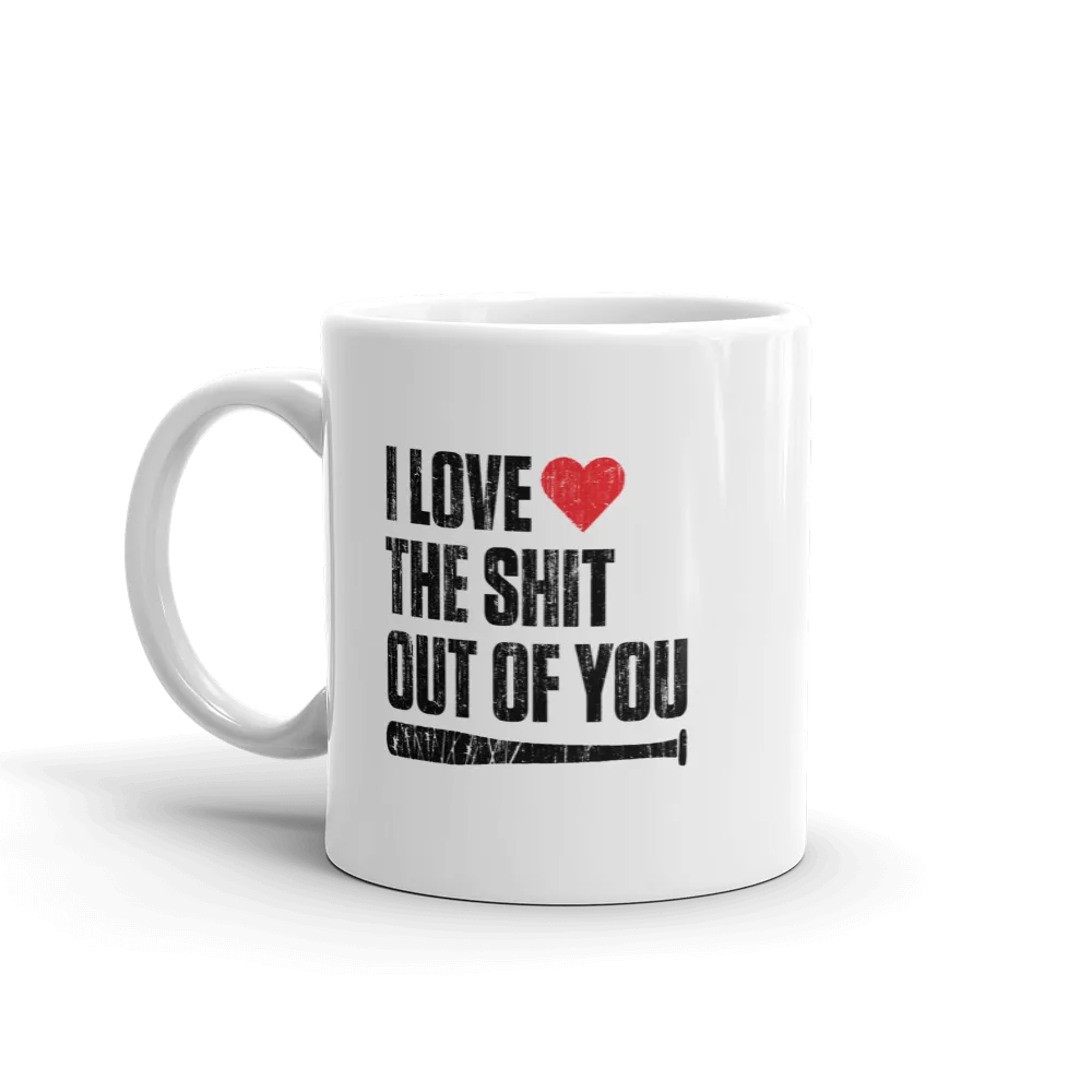 The Walking Dead Lucille Love You White Mug