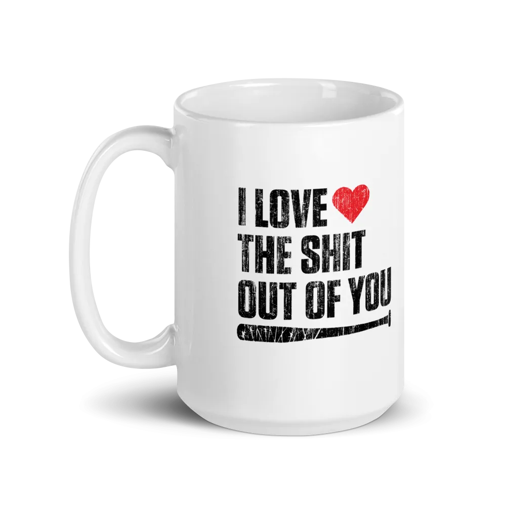 The Walking Dead Lucille Love You White Mug