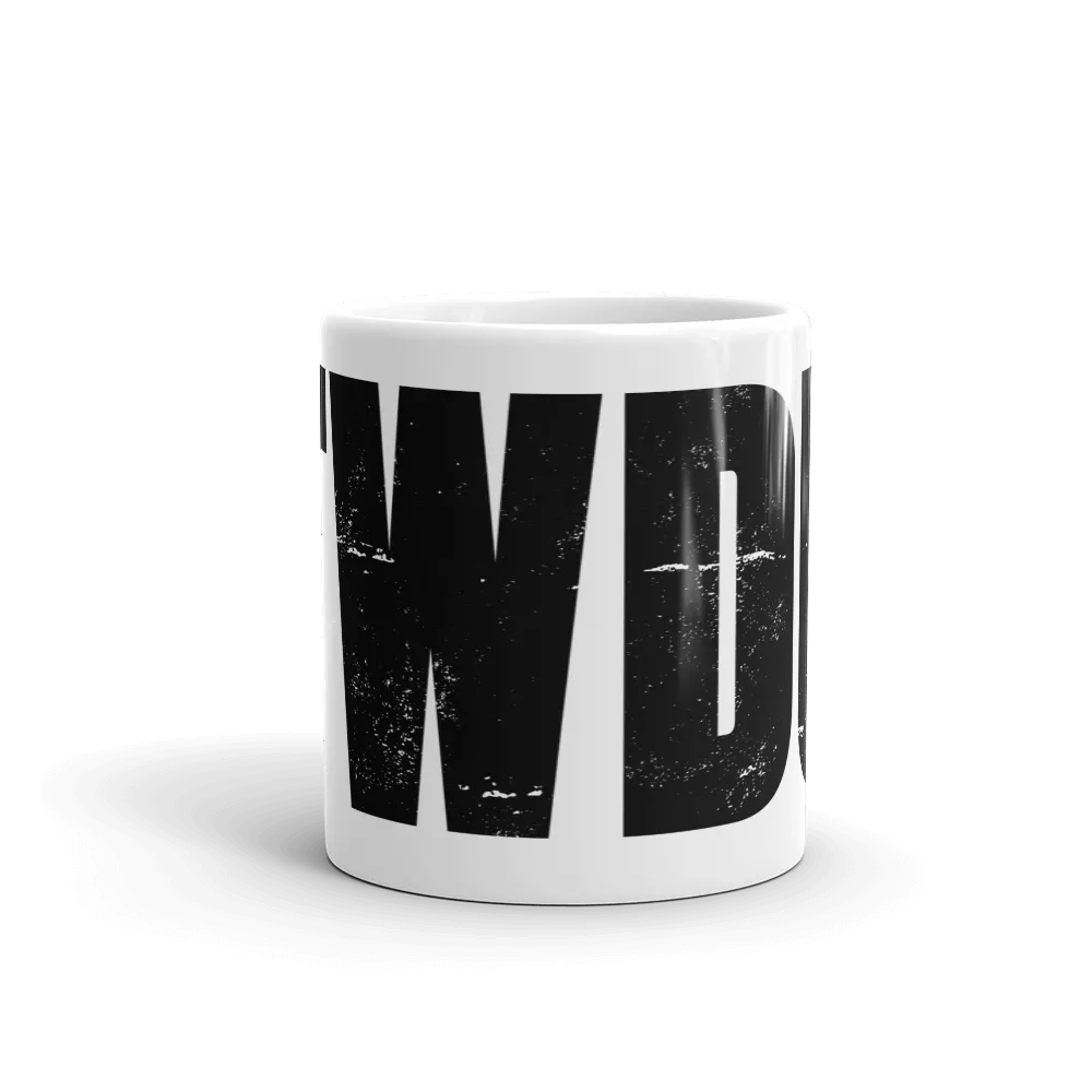 The Walking Dead Universe White Mug