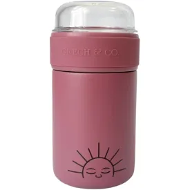 Thermo Snack   Food Jar - Mauve Rose