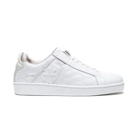 Women's Icon Lux White Beige Leather Sneakers 92523-000