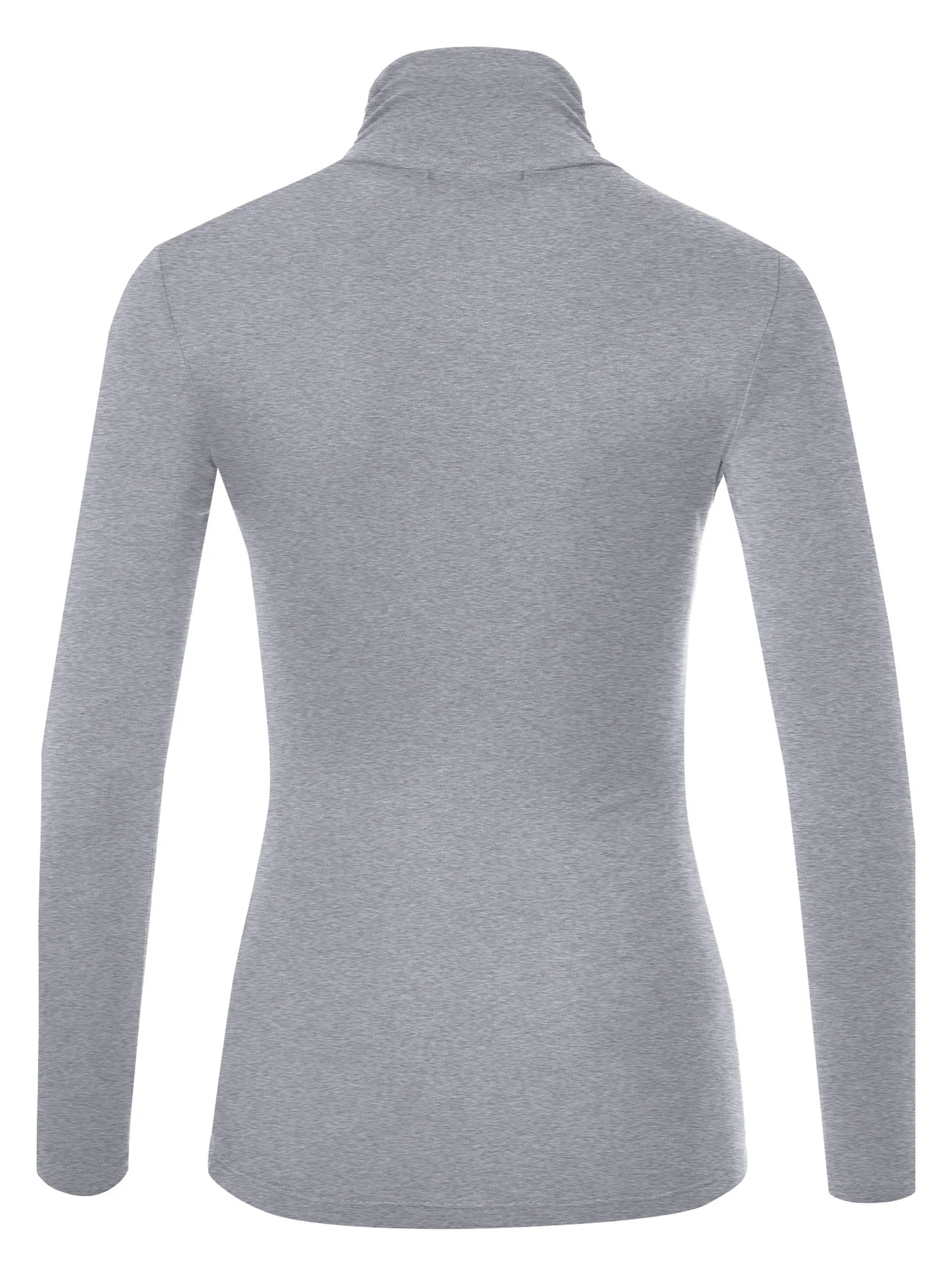 Women's Soft Long Sleeve Lightweight Turtleneck Top (FWT1129)